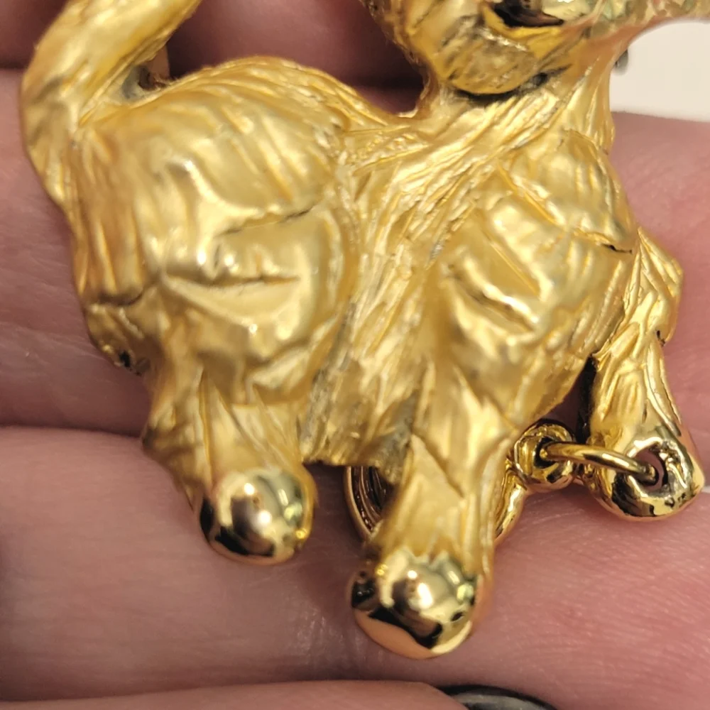 Vintage Giusti Cat Brooch - Picture 4 of 6